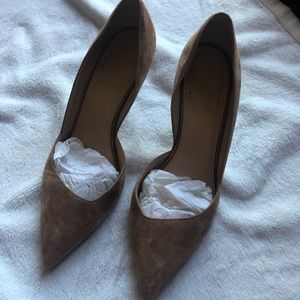 J.Crew pumps in adorable warm beige, US 8.5